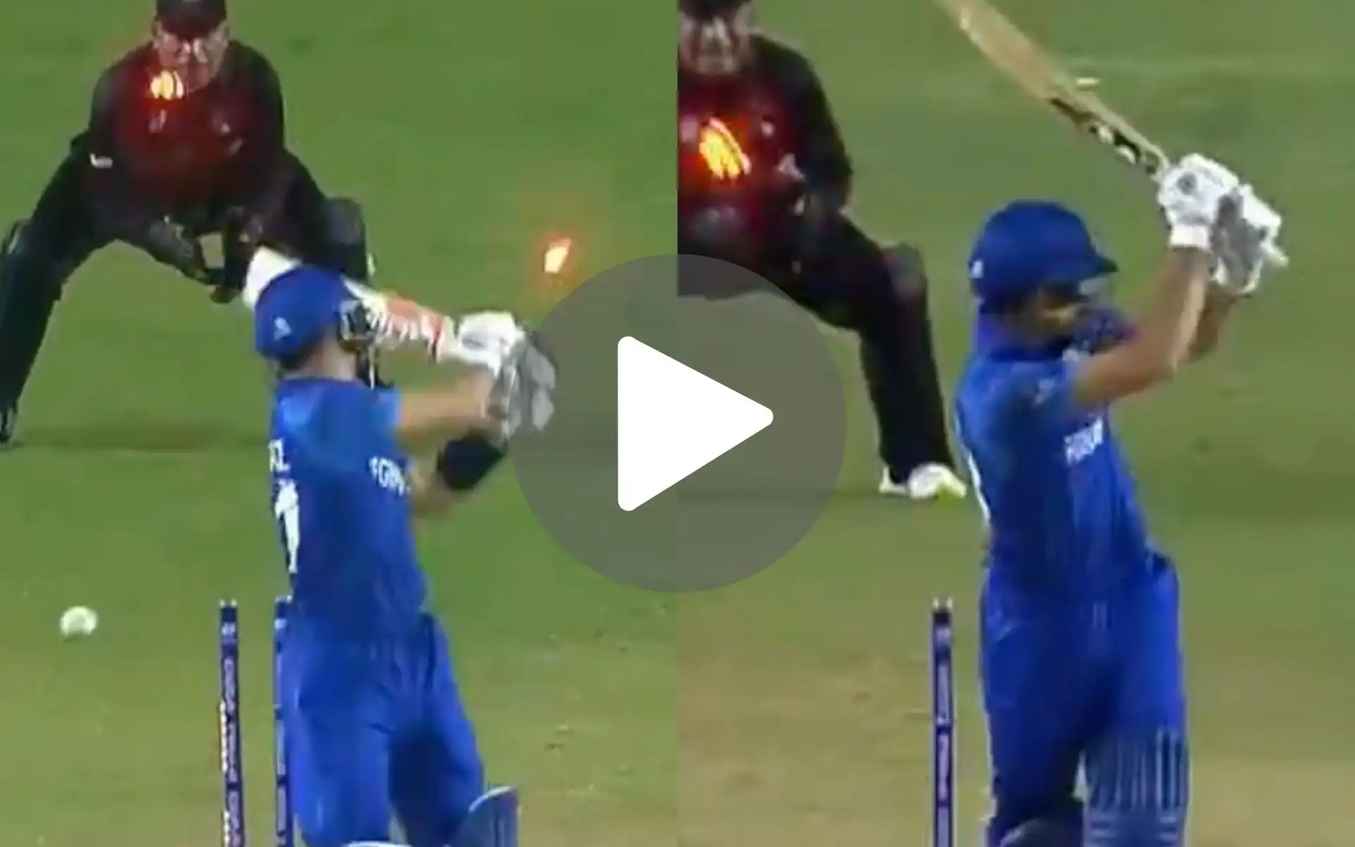 [Watch] AFG Stunned Early As Zadran, Gurbaz Walk Back Inside The Powerplay